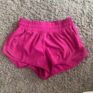 Lululemon size 2 pink shorts